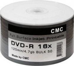 DVD -R CMC 4,7Gb 16x ( 50) bulk print