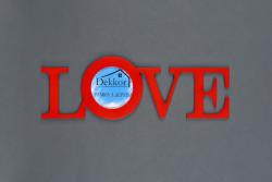 Фоторамка 10x10 Dekkor "Love" Color w/box