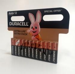 Батарейка Duracell LR 03/AAA 12bl/144