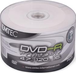 DVD -R Emtec 4,7Gb 16x ( 50) bulk print