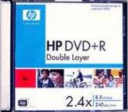 DVD+R HP 8,5Gb 2,4x  slim