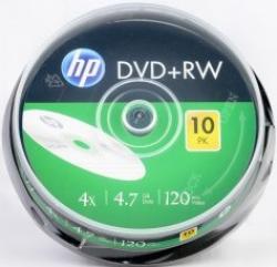 DVD+RW HP 4,7Gb 4x ( 10) cake