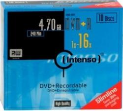 DVD+R Intenso 4,7Gb 16x  slim