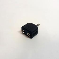 Адаптер mini Jack 3.5 (вилка) - 2 mini Jack 3.5 (розетка) Perfeo