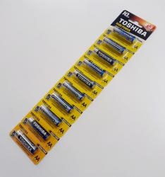 Батарейка Toshiba LR 6 High Power/AA 10bl/100