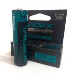 Акумулятор 18650 Videx 2200mAh з захистом