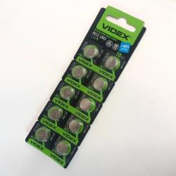 Батарейка Videx AG12/LR43 10bl
