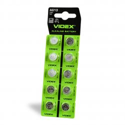 Батарейка Videx AG13/LR44 10bl