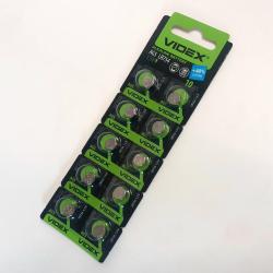 Батарейка Videx AG 5/LR48/LR754 10bl