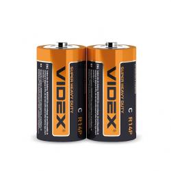 Батарейка Videx R14/C 2shr/24