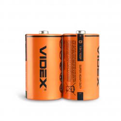 Батарейка Videx R20/D 2shr/24