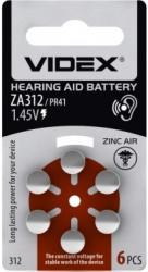 Батарейка Videx ZA13 6bl/60