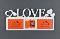 Фоторамка Galeria/ 3 Dekkor "Love" W w/box