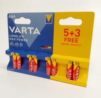 Батарейка Varta LR 03 Max Power (4703)/AAA 8bl