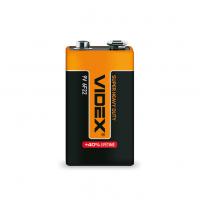 Батарейка Videx 6F22/крона 9V/1shr/24