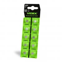 Батарейка Videx AG 3/LR41 10bl