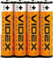 Батарейка Videx R 03/AAA 4shr/60