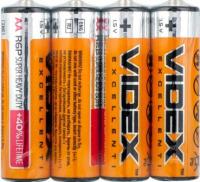 Батарейка Videx R 6/AA 4shr/60